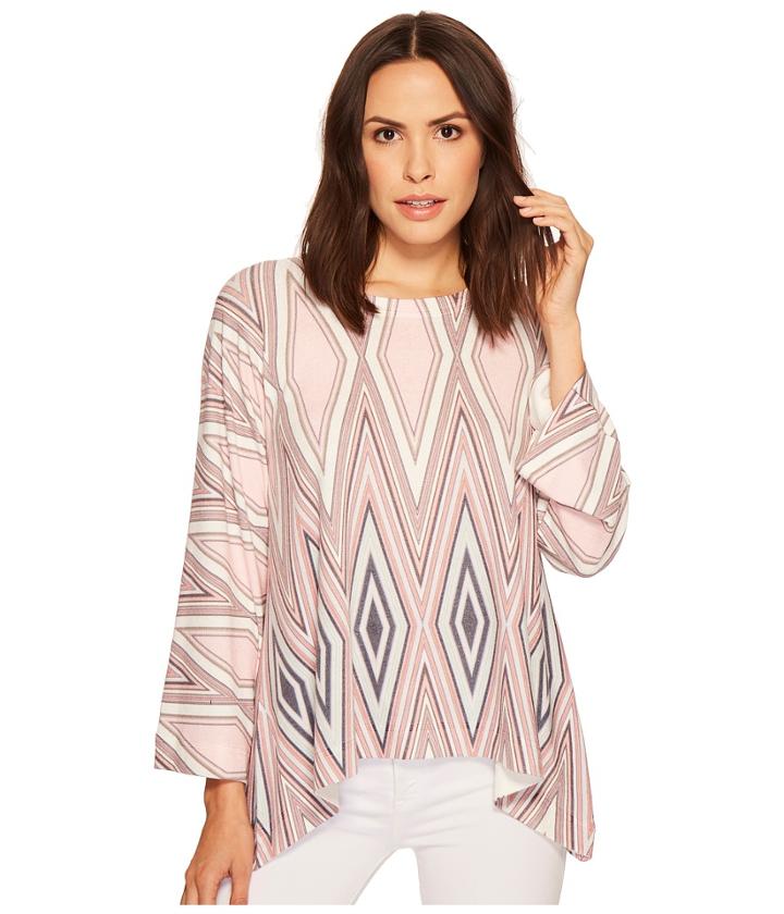 Nally &amp; Millie - Diamond Printed Top