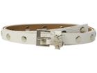 Kate Spade New York - 1/2 Pebble Studded Belt W/ Spade Charm Drop
