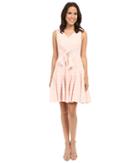Rebecca Taylor - Embroidered Gauze Sleeveless Embroidered Gauze Dress