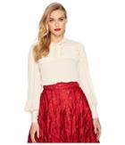 Unique Vintage - Long Sleeve Annette Blouse