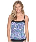 Nike - Fracture Bandeau Tankini Top