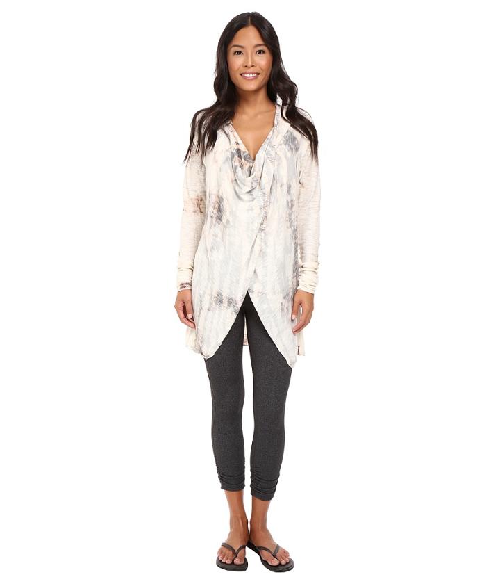 Hard Tail - Long Sleeve Drape Neck Tunic