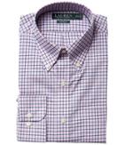 Lauren Ralph Lauren - Classic Fit Poplin Plaid Button Down Collar Dress Shirt