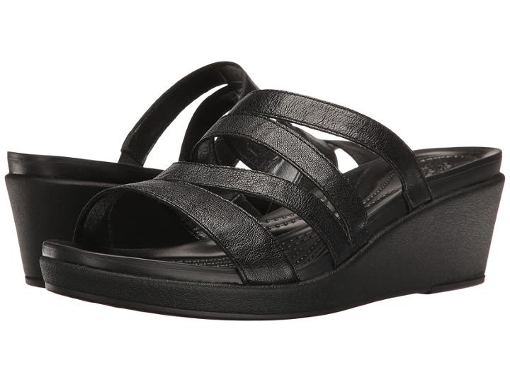 Crocs - Leigh-ann Mini Wedge Leather