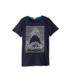 Appaman Kids - Shark Line Draw Extra Soft Short Sleeve Tee