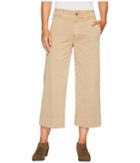 Lucky Brand - Wide Leg Crop Pants In Khaki