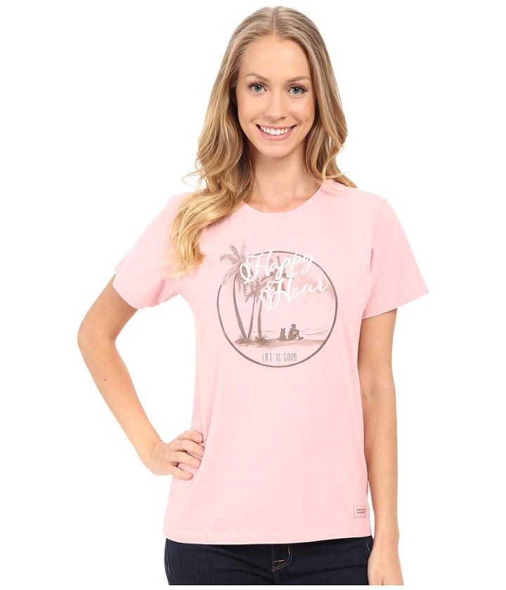 Life Is Good - Life Is Good Happy Hour Crusher Tee