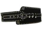 The Kooples - Suede Leather And Studs Belt