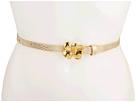 Lilly Pulitzer - Skinny Belt Cherry Blossom (Gold) - Accessories