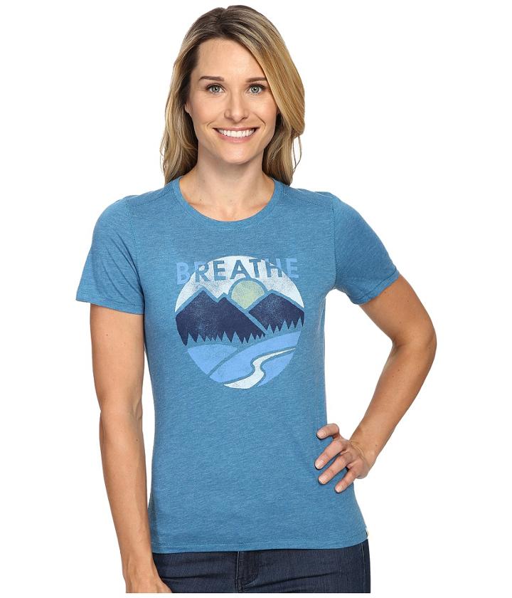Life Is Good - Breathe Mountains Cool Tee