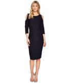 Adrianna Papell - Cold Shoulder Fitted Dress
