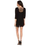 Brigitte Bailey - Cesena Lattice Shift Dress