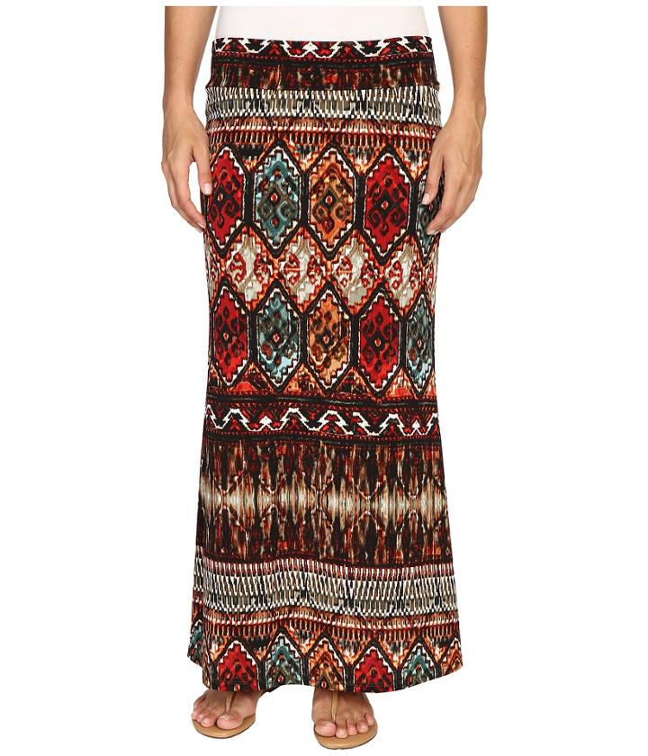 Karen Kane - Border Print Maxi Skirt