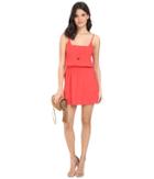 Jack By Bb Dakota - Embeth Heavy Crepe Deep V-neck Dress