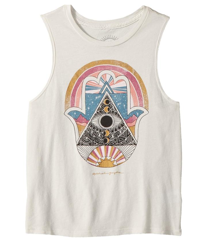 Spiritual Gangster Kids - Hamsa Night Muscle Tank Top