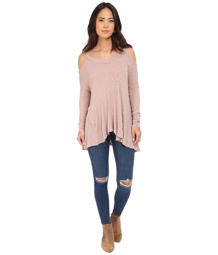 Brigitte Bailey - Brailyn Cold Shoulder Ribbed Top