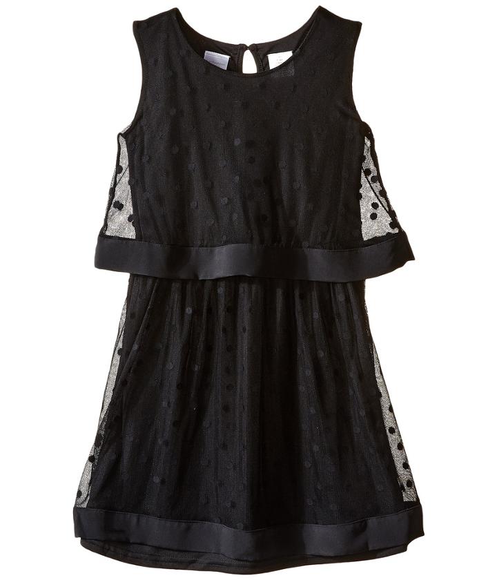 Kardashian Kids - Mesh Spot Dress With Hembands