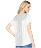Miss Me - V-neck Two-tone Tee