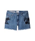 Hudson Kids - Rose Embellished Shorts In Crown Blue