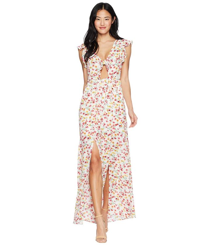 Jack By Bb Dakota - Brylee Wild Poppies Printed Maxi Dress