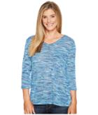 Tribal - 3/4 Sleeve V-neck T-shirt