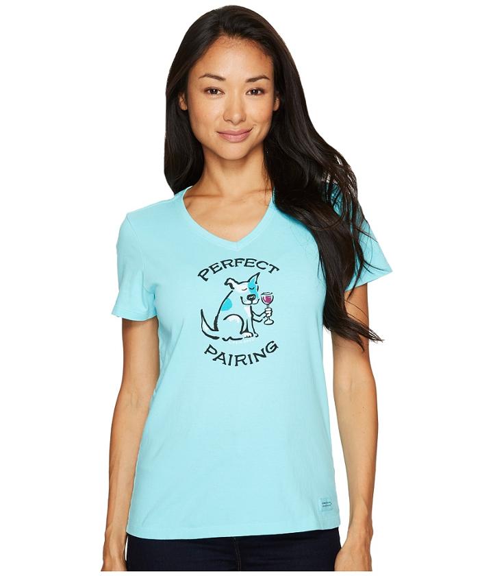 Life Is Good - Perfect Pairing Dog Wine Crusher Vee