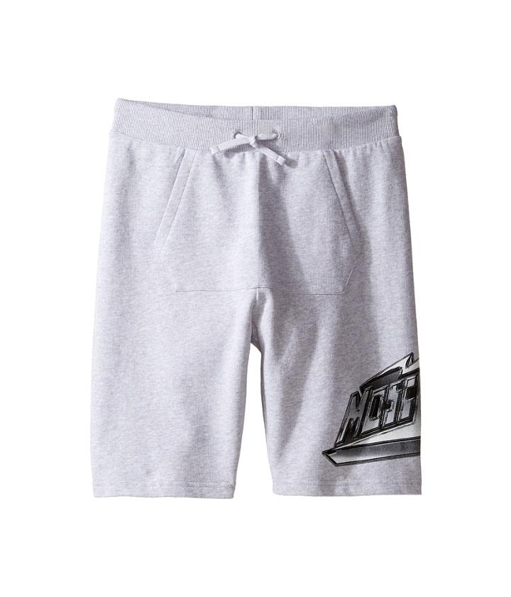 Moschino Kids - Sweatshorts W/ Front Pocket Logo Detail