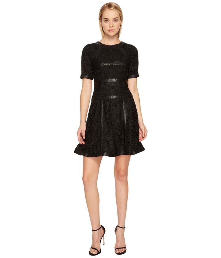 The Kooples - Lace Dress With Stripes
