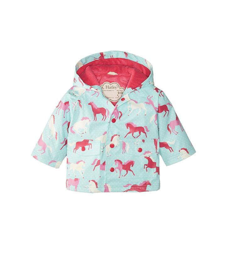 Hatley Kids - Ponies Polka Dots Raincoat