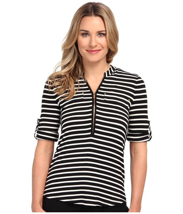 Calvin Klein - Zip Front Roll Sleeve
