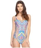 Red Carter - Beauty The Beach Side Cut Out One-piece