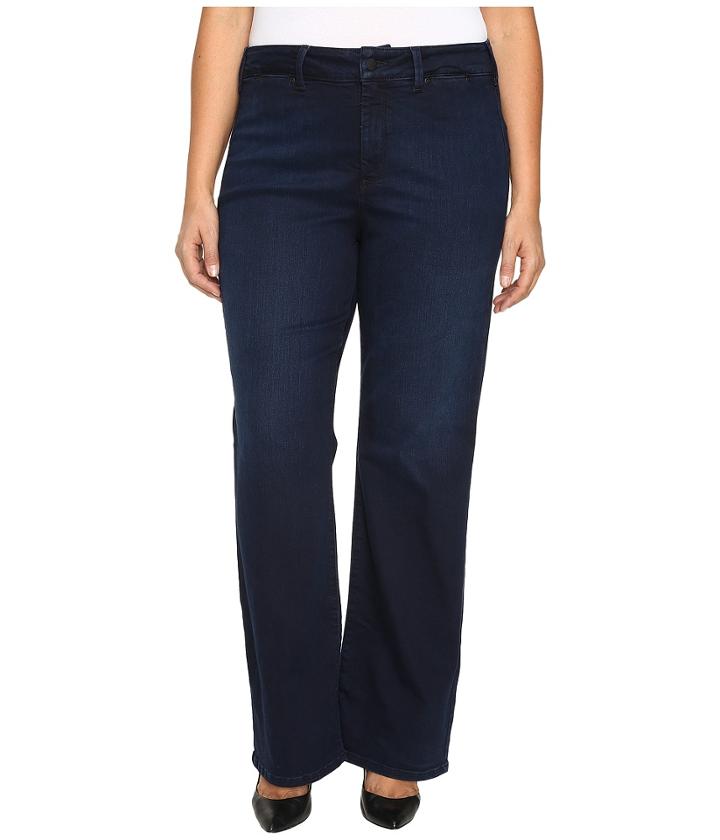 Nydj Plus Size - Plus Size Isabella Trousers Jeans In Future Fit Denim In Paris Nights