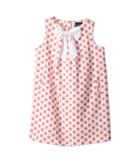 Oscar De La Renta Childrenswear - Dots On Tweed Pleat Bow Dress