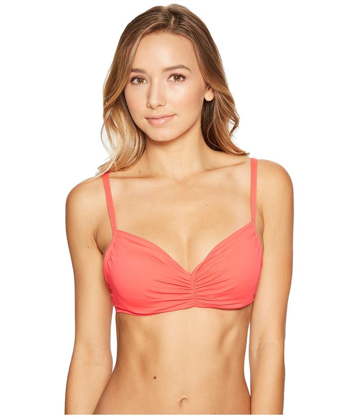 Lauren Ralph Lauren - Beach Club Solids Off The Shoulder Underwire Bra Top