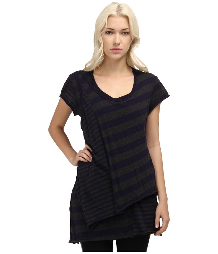 Y's By Yohji Yamamoto - O-border Asymmetry T