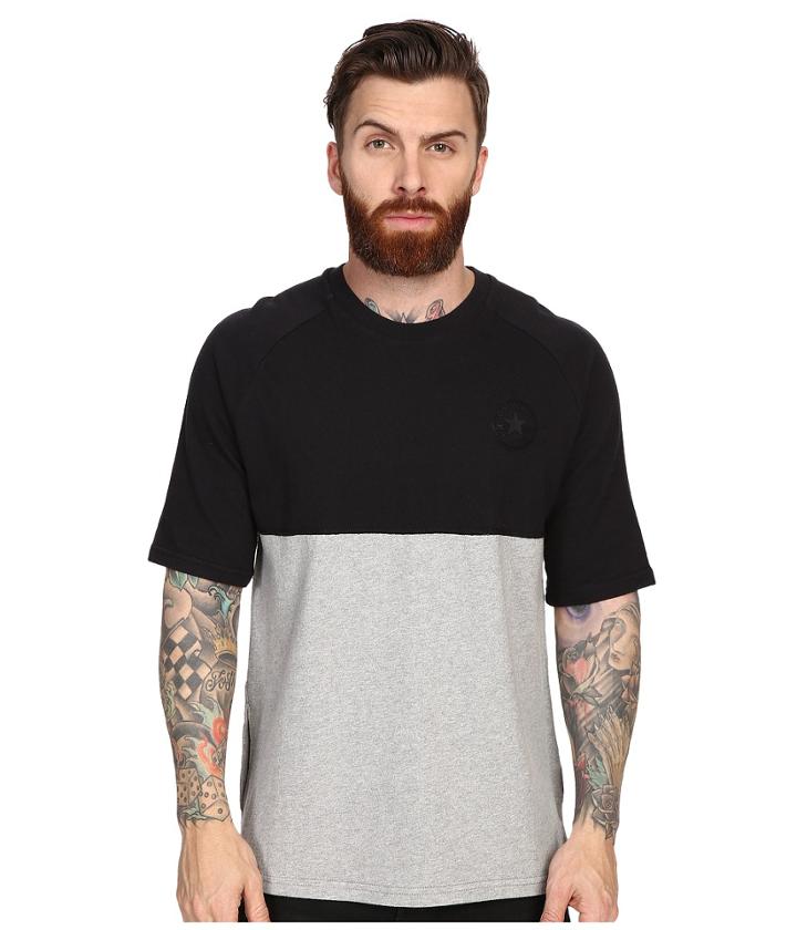 Converse - Short Sleeve Color Block Crew Shirt
