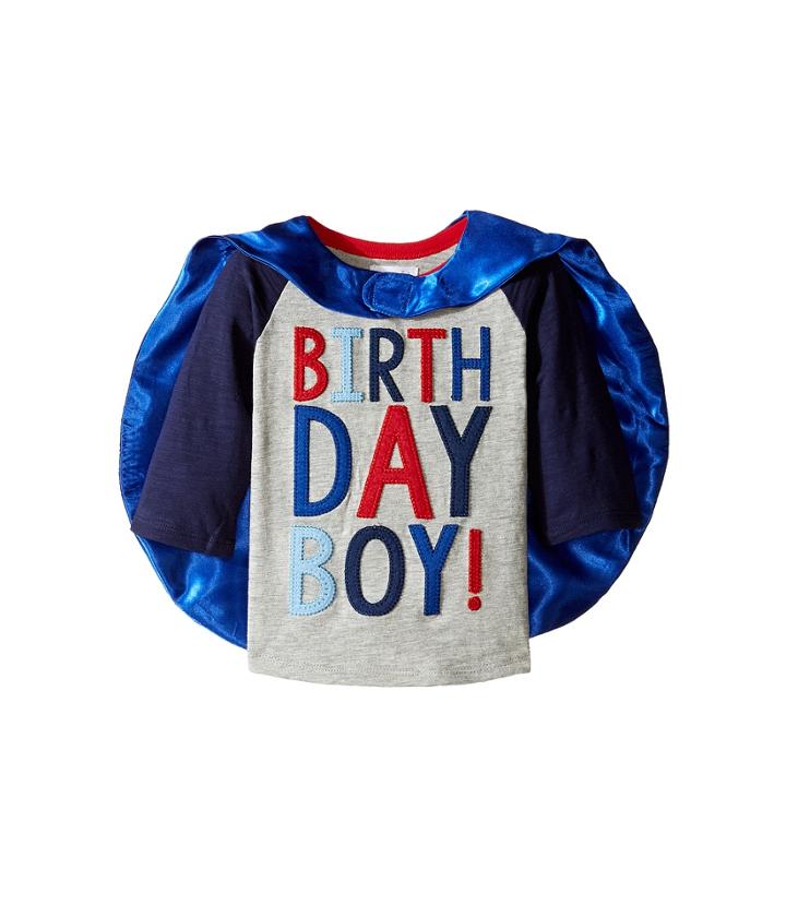 Mud Pie - 2 Birthday Boy Cape T-shirt