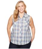Roper - Plus Size 1640 Multicolored Small Plaid