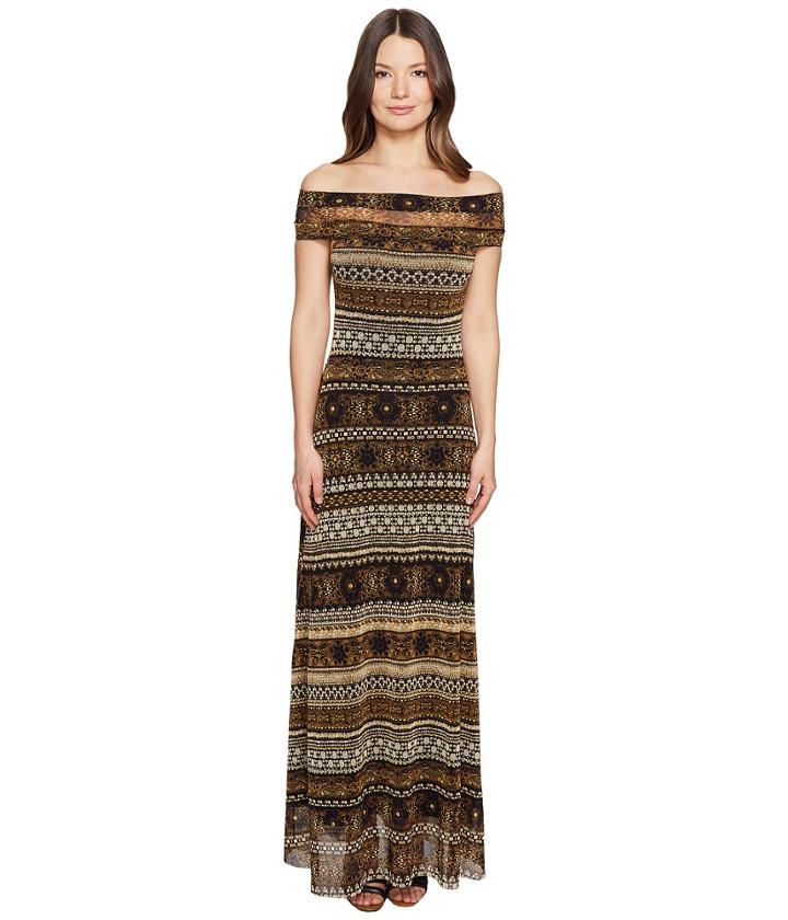 Fuzzi - Long Stripe Dress