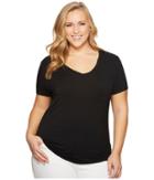 Kari Lyn - Plus Size Lucy Short Sleeve Pocketed Tee