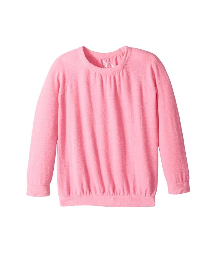 Chaser Kids - Love Knit Long Sleeve Shirred Raglan Pullover