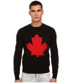 Dsquared2 - Maple Leaf Crew Neck Sweater