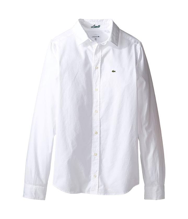 Lacoste Kids - Long Sleeve Classic Oxford Shirt