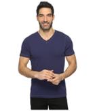 Agave Denim - Rusty Short Sleeve V-neck Rough Cut Jersey