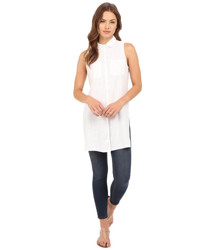 Brigitte Bailey - Briella Sleeveless Button Up Top