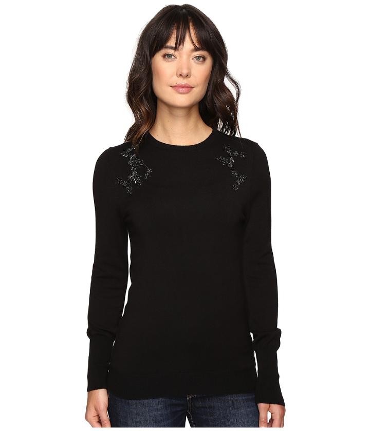 Ivanka Trump - Long Sleeve Sweater With Jewels