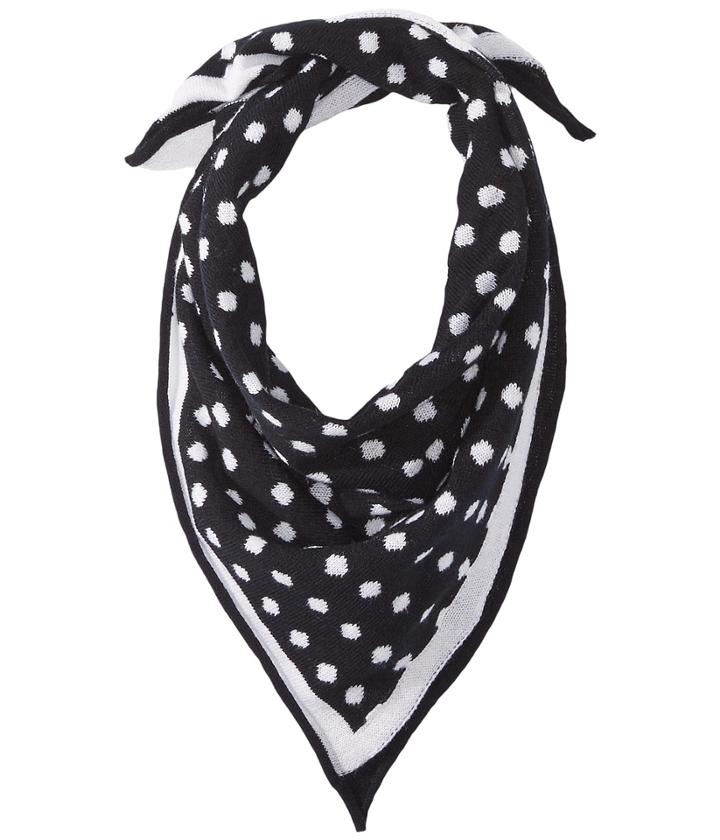 Vince Camuto - Bordered Dot Knit Bandana
