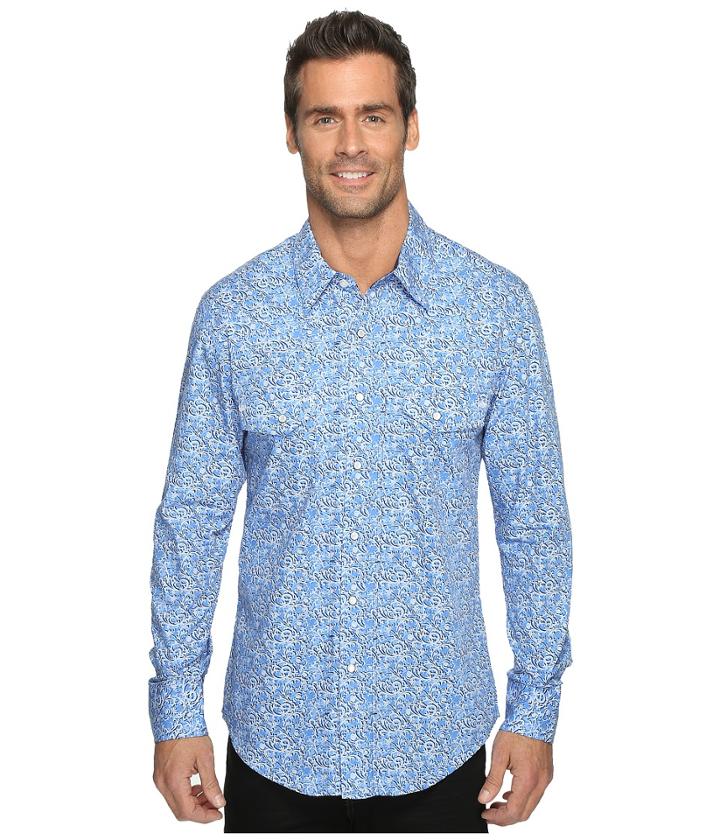 Rock And Roll Cowboy - Long Sleeve Snap B2s9074