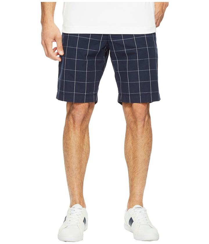 Lacoste - Windowpane Check Bermuda Shorts