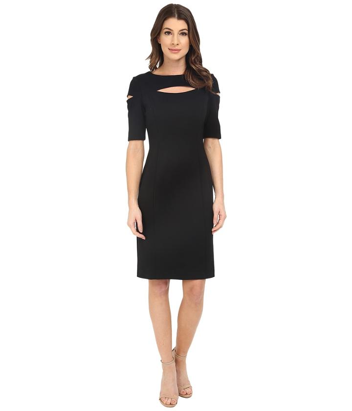 Nue By Shani - Knit Dress With Keyhole And Cut Out Detail